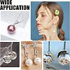 30Pcs 3 Style 201 Stainless Steel and 10Pcs 304 Stainless Steel Bead Cap Pendant Bails STAS-UN0029-64-6