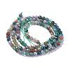 Natural Indian Agate Bead Strands G-A129-3mm-03-2