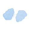 Frosted Transparent Acrylic Beads X1-OACR-P029-04B-04-3