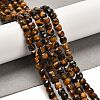 Natural Tiger Eye Beads Strands X-G-B107-B02-02-3