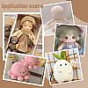 1Pc Polyester Short Plush Fabric AJEW-PH0006-67B-5