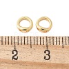 Brass Ring Charm Connectors KK-U056-55G-2