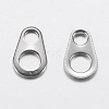 201 Stainless Steel Chain Tabs STAS-I097-035D-P-2