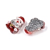 Christmas Theme Transparent Epoxy Resin Decoden Cabochons CRES-T025-01D-2