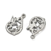 304 Stainless Steel Pendants STAS-P446-07P-2