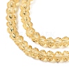 Glass Beads Strands EGLA-A044-T1mm-D03-4