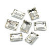 Pointed Back Glass Rhinestone Cabochons RGLA-T031-10x14mm-01-1
