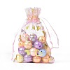 Organza Drawstring Jewelry Pouches OP-I001-B04-3