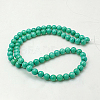 Natural Mashan Jade Round Beads Strands G-D263-10mm-XS15-1