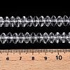Transparent Glass Beads Strands GLAA-N001-62B-4