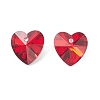 Faceted Glass Charms RGLA-L026-B08-2