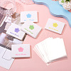 100Pcs Rectangle Clear Polypropylene Cellophane Bags CDIS-TA0001-37A-8