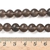 Natural Ice Obsidian Beads Strands G-P590-A01-8mm-01-3