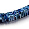 Electroplate Non-magnetic Synthetic Hematite Bead Strands G-F300-20B-F07-1