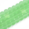 Transparent Glass Beads Strands GLAA-T032-T6mm-MD17-1