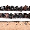 Natural Glaucophane Beads Strands G-T138-34-5
