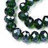Electroplate Glass Beads Strands EGLA-A034-T2mm-A31-2