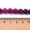 Natural Dyed White Jade Beads Strands G-M402-C03-30-5
