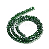 Electroplate Transparent Glass Beads Strands EGLA-A035-T4mm-A10-2