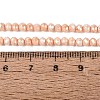 Anti-Tarnish Electroplate Rondelle Glass Beads Strands EGLA-T021-3mm-17-16-4