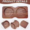 Wood Pepper Grinder Holder AJEW-WH0541-56-4