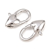 Brass Lobster Claw Clasps KK-H287-08C-P-2