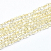 Natural Lemon Quartz Beads Strands G-D0003-A35-1