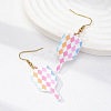 Acrylic Dangle Earrings FS-WGED1FD-02-1