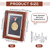 Rectangle Wood Medal Display Frame AJEW-WH0348-322A-2