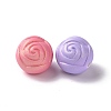 Spray Painted ABS Plastic Beads KY-G025-04-3