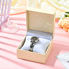 Paper Covered ABS Plastic Storage Boxes for Watches CON-WH20005-10B-3