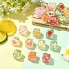 20Pcs 10 Styles Transparent Resin Cabochons RESI-CJ0005-43-6