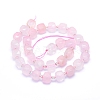 Natural Rose Quartz Beads Strands G-L552D-13B-3