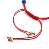 (Jewelry Parties Factory Sale)Adjustable Nylon Thread Braided Bead Bracelets BJEW-JB05446-01-3