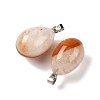 Natural Agate Pendants GG-K002-08A-24-2