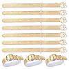 10Pcs PU Leather Luggage Tag Straps FIND-WR0012-91-1