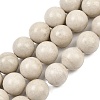 Natural Petrified Wood Beads Strands G-L648-A03-16mm-01-3