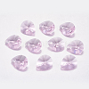 Faceted Glass Rhinestone Pendants RGLA-F053-C-223-1