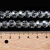 Electroplate Transparent Glass Beads Strands LS-EGLA-A035-T8mm-A19-4