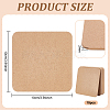 Medium Density Fiberboard (MDF) Sheet AJEW-WH0329-73C-2