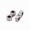 Tarnish Resistant 201 Stainless Steel Bead Spacer Bars X-STAS-R064-41-1