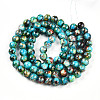 Baking Paint Glass Beads X1-DGLA-N003-10mm-B08-3