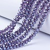 Electroplate Glass Beads Strands EGLA-A034-T2mm-A16-1