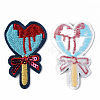 Computerized Embroidery Cloth Iron on/Sew on Patches DIY-S040-098-2