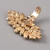 Alloy Crystal Rhinestone Shoe Decoration AJEW-WH0248-224A-G-3