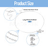 1Pc 302 Stainless Steel Heart Puzzle Pendant Cable Chain Lariat Y Necklaces for Women NJEW-TADJ0001-01P-4