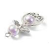 Transparent Acrylic Pendants PALLOY-JF02161-4