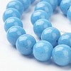 Natural Mashan Jade Round Beads Strands X-G-D263-10mm-XS20-2