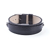 Imitation Leather Cord Bracelets BJEW-G627-01B-1