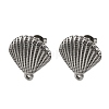 304 Stainless Steel Stud Earring Findings STAS-A121-01P-1